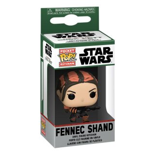 ** % SALE % ** Star Wars The Book of Boba Fett Pocket POP! Vinyl Schlüsselanhänger 4 cm Fennec Shand
