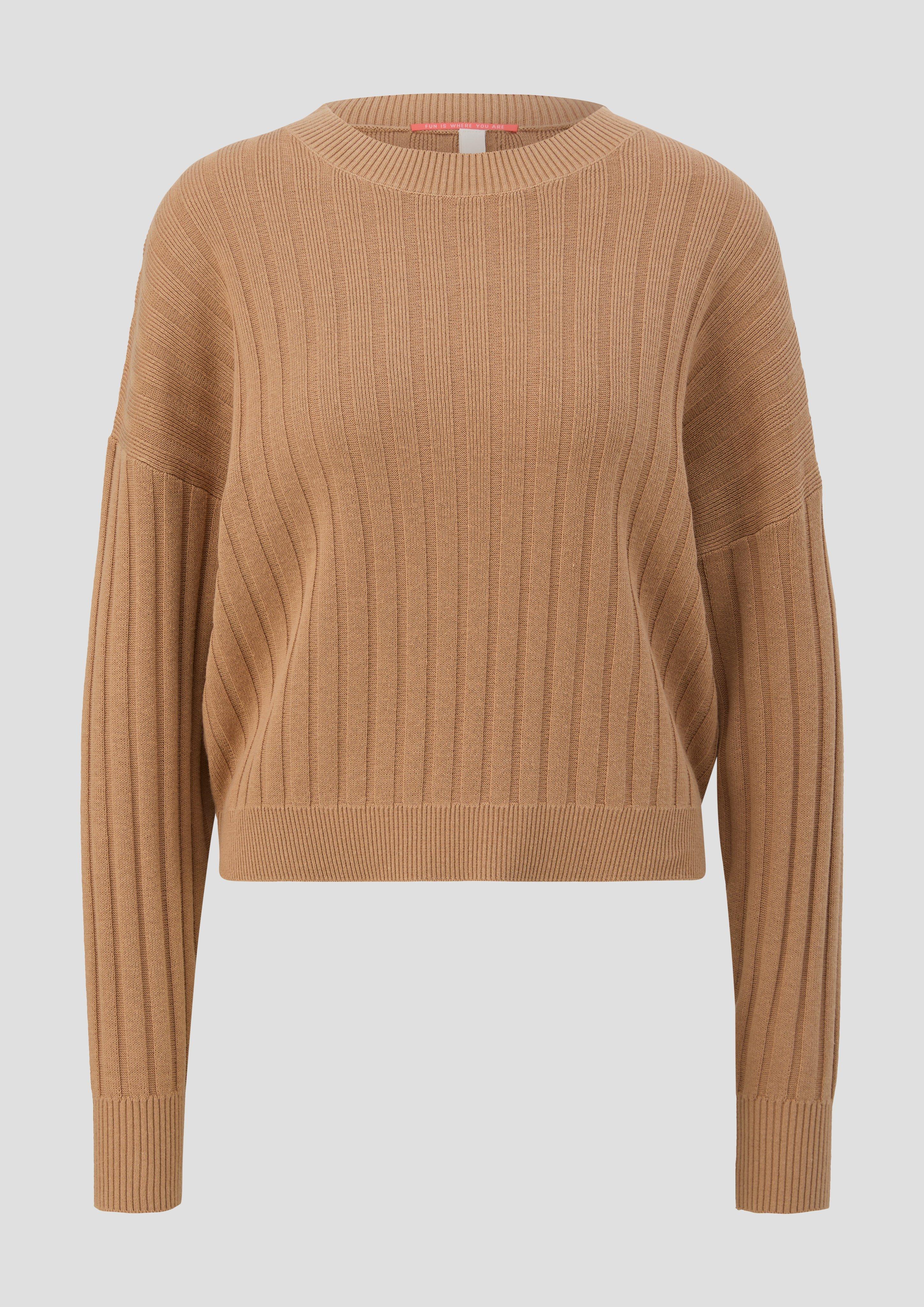 Weicher Strickpullover aus Baumwollmix  2140610-8457