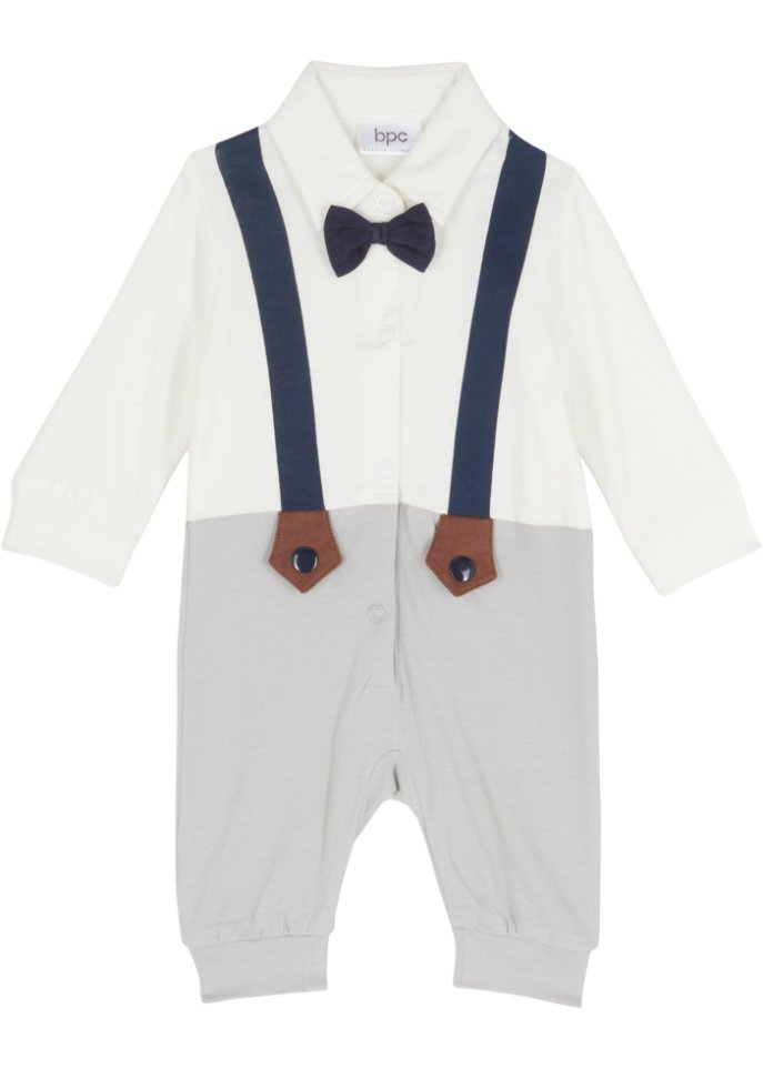 Festlicher Baby Overall aus Biobaumwolle