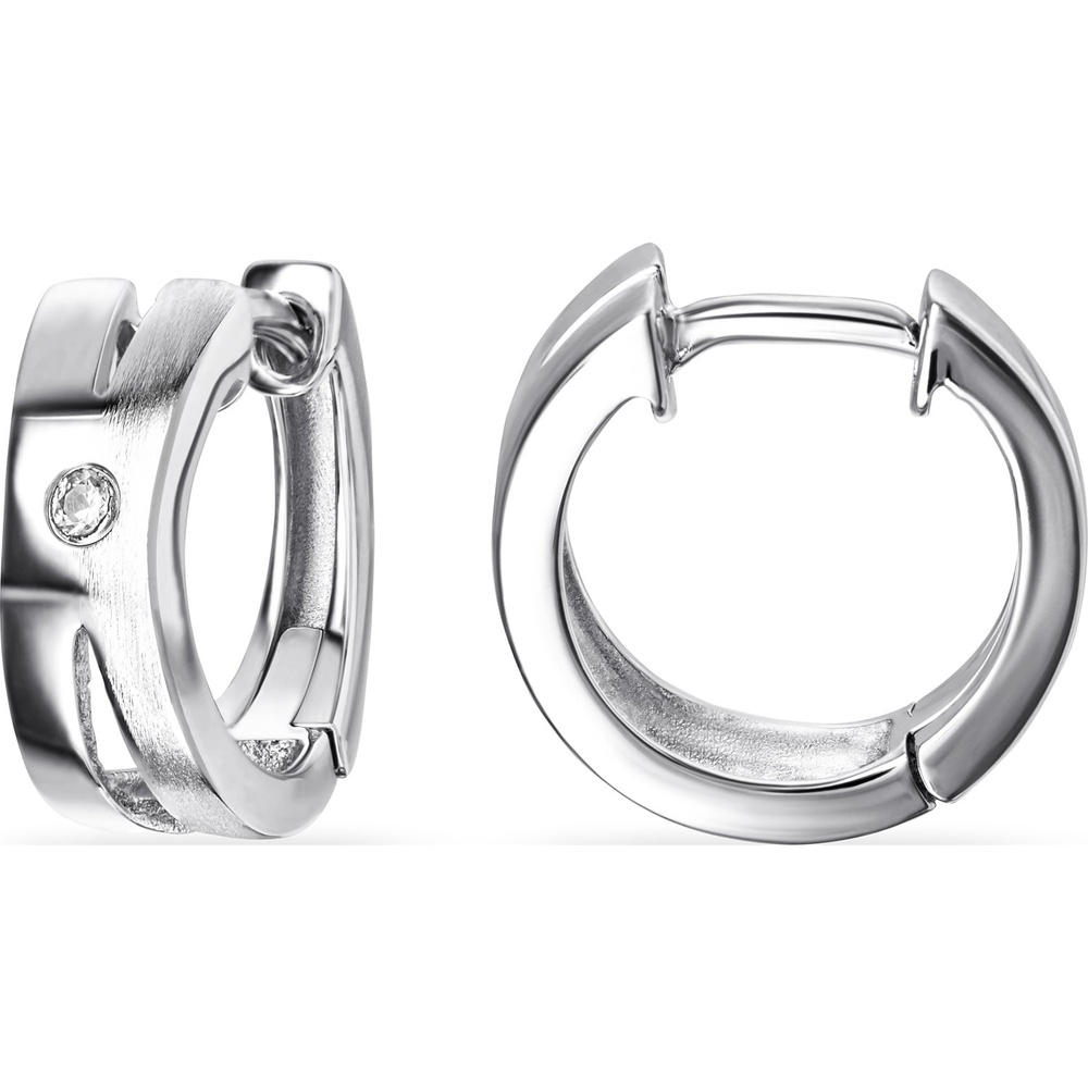 FAVS Créoles 925 Argent Boucles d'oreilles