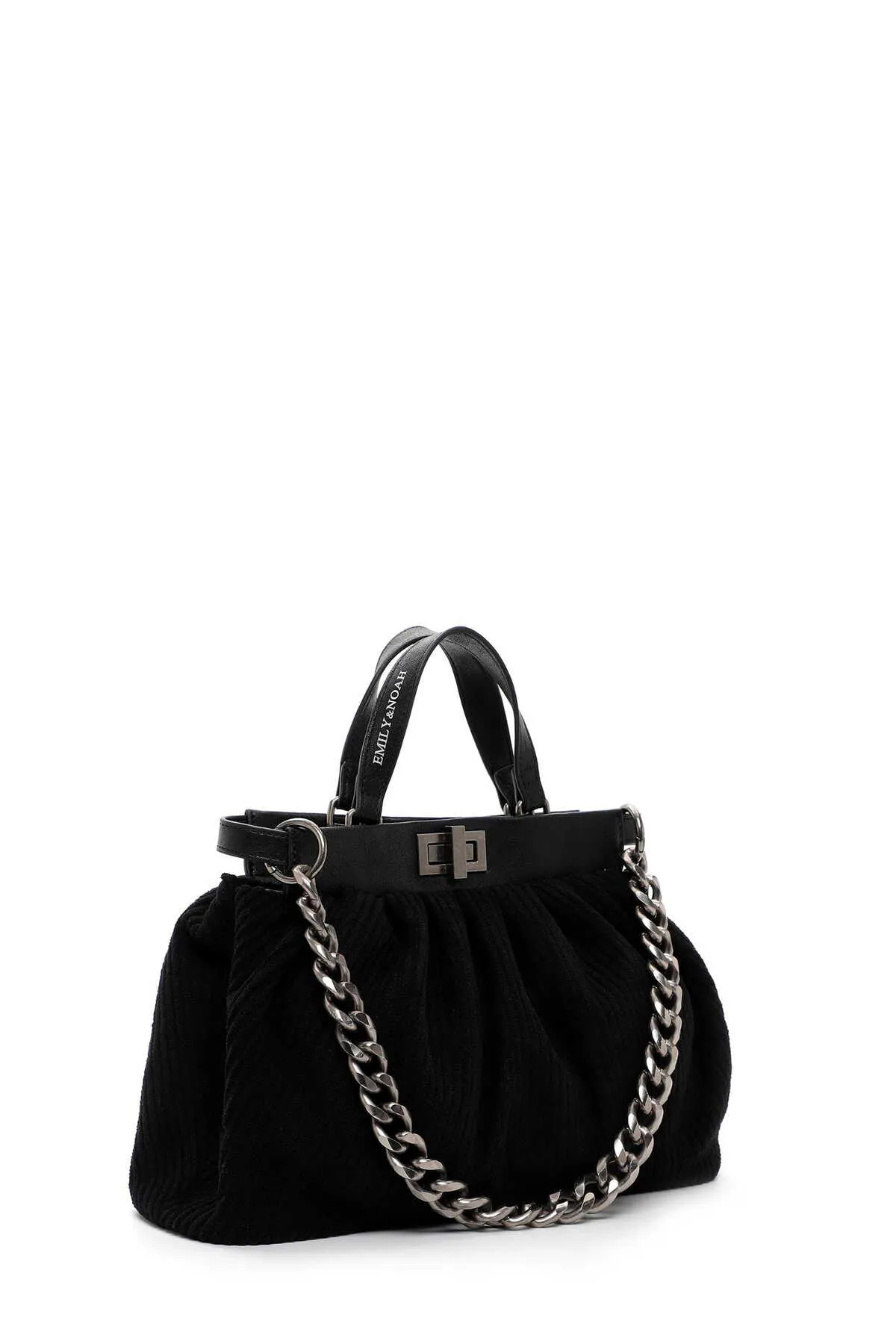 Emily & Noah  Handtasche - Schwarz - Unifarben