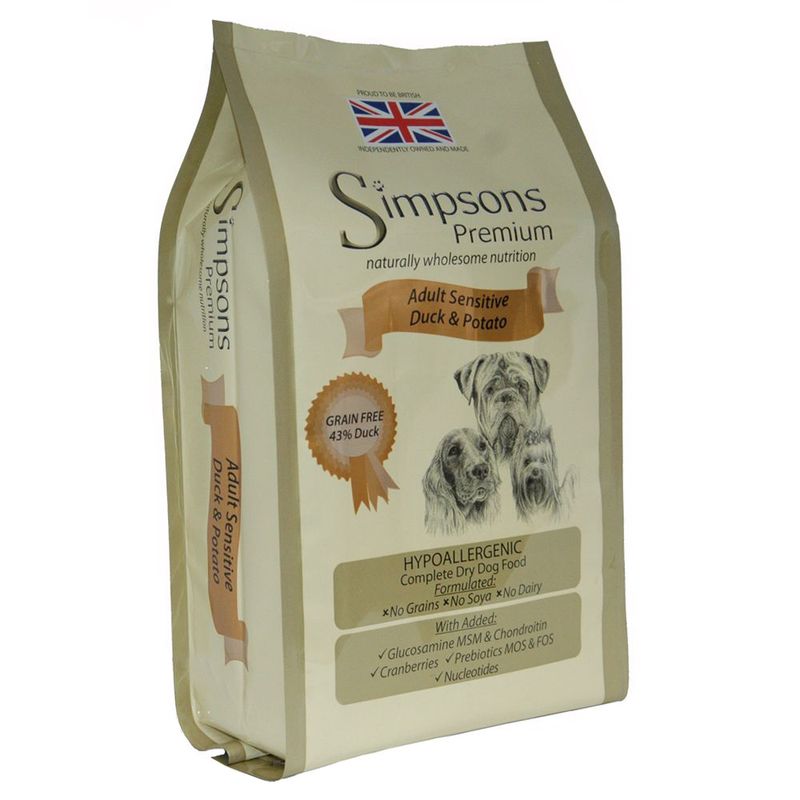 Simpsons Premium Adult Sensitive Ente & Kartoffel