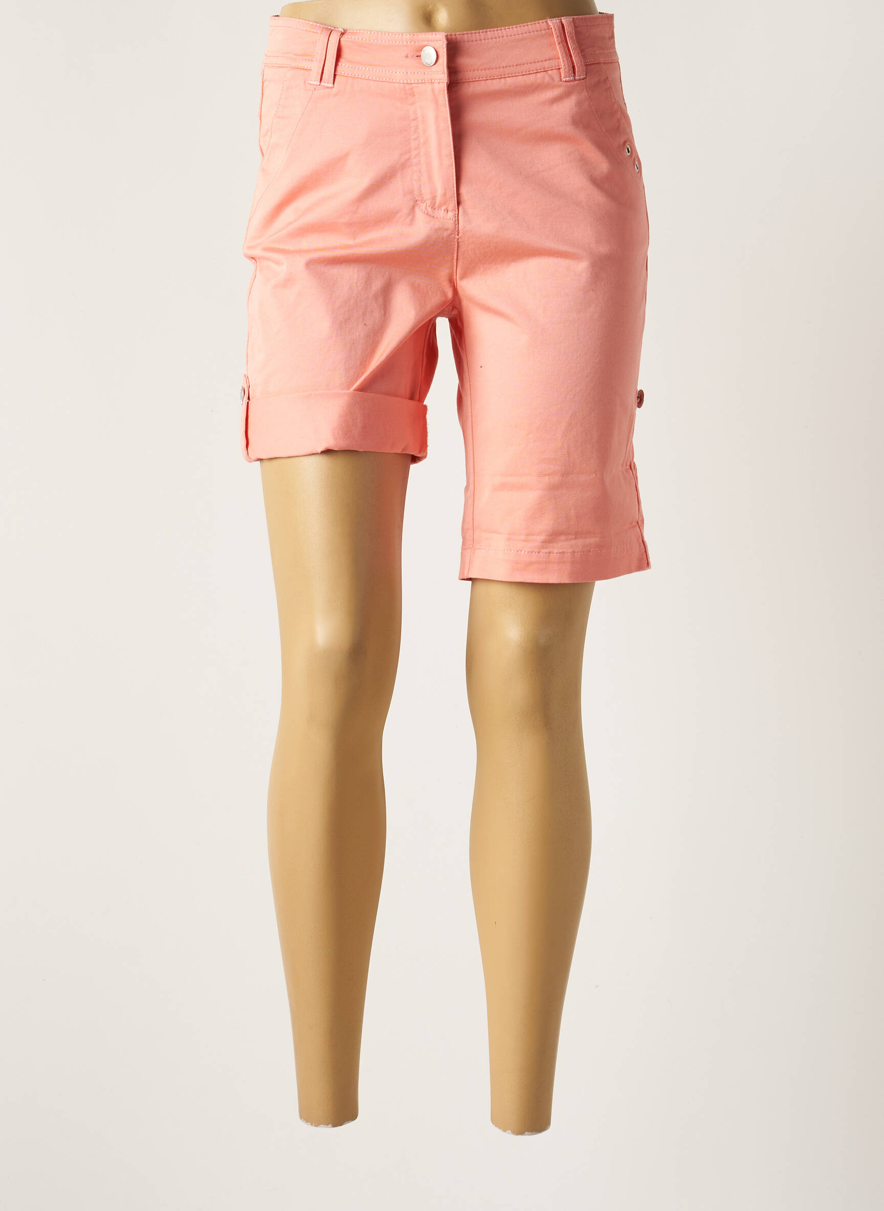 Saint James Bermudas Femme couleur rose