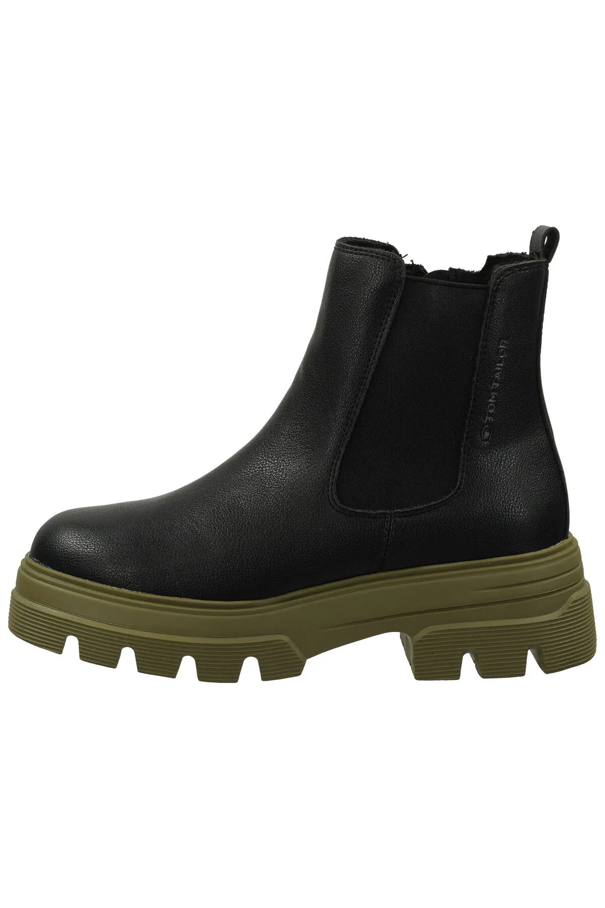 Tom Tailor  Stiefelette - Schwarz - Blockabsatz