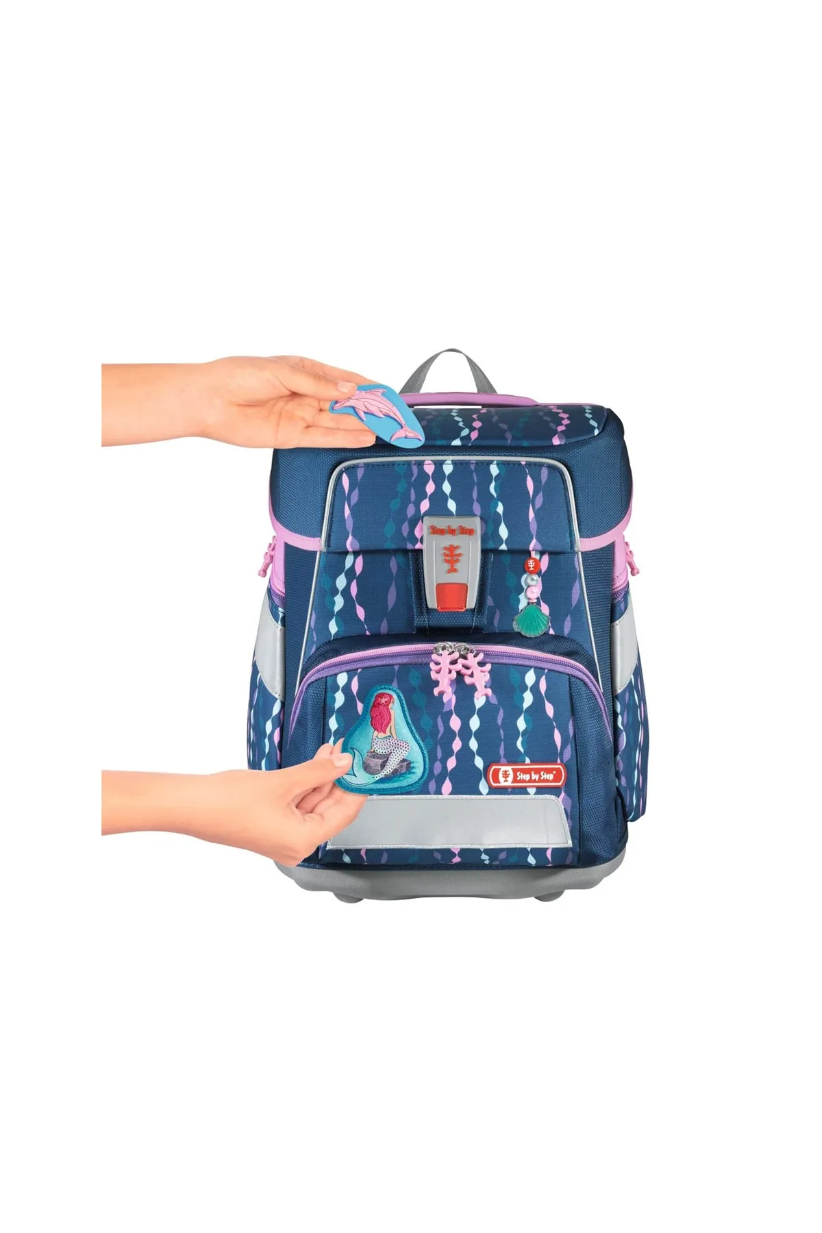 Step By Step  Rucksack - Blau - Unifarben