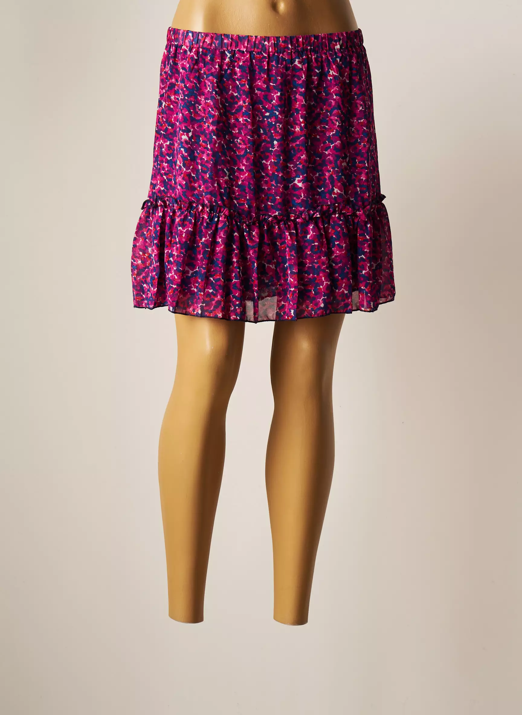 Flamant Rose Jupes Courtes Femme couleur violet