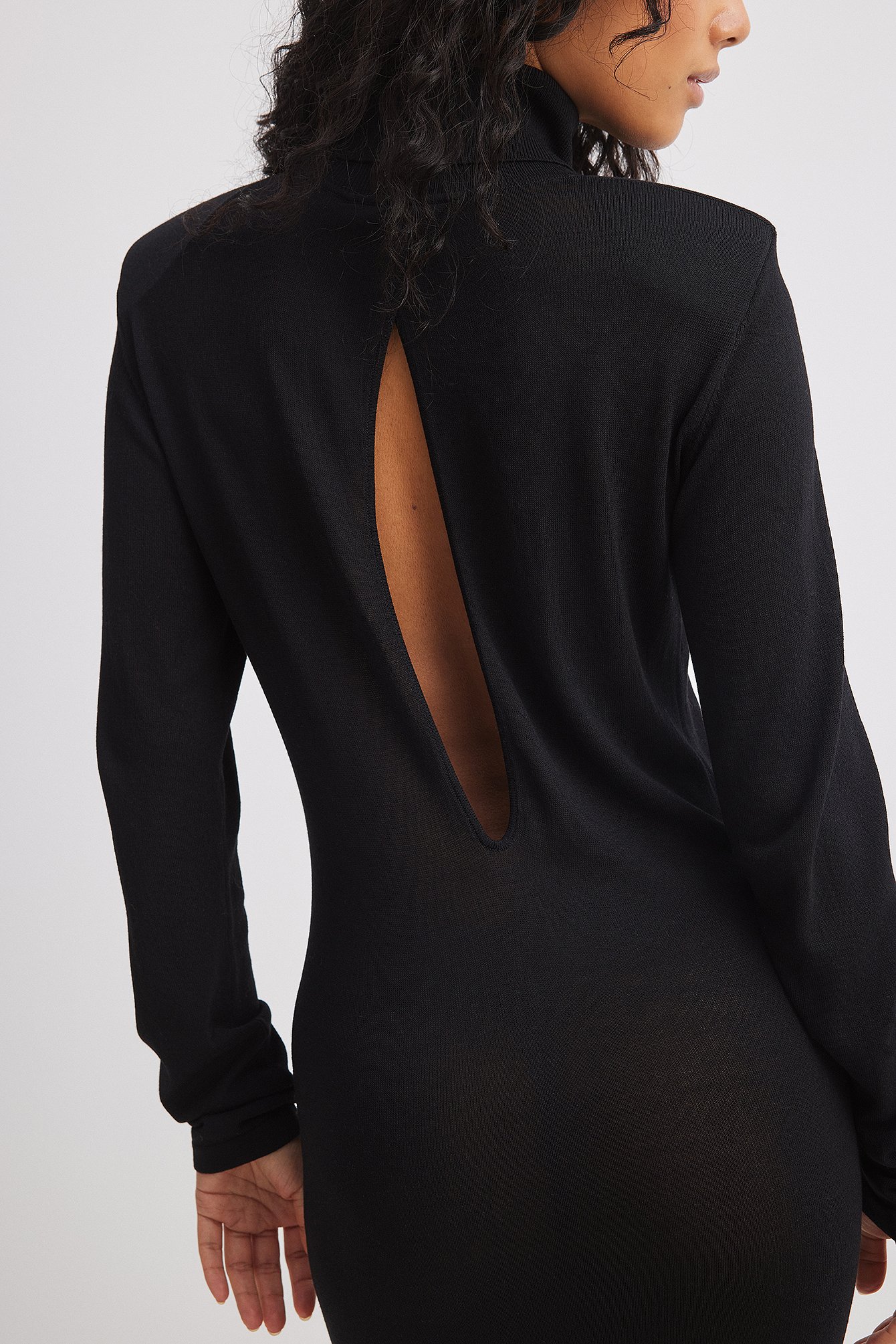 High Neck Maxi Dress