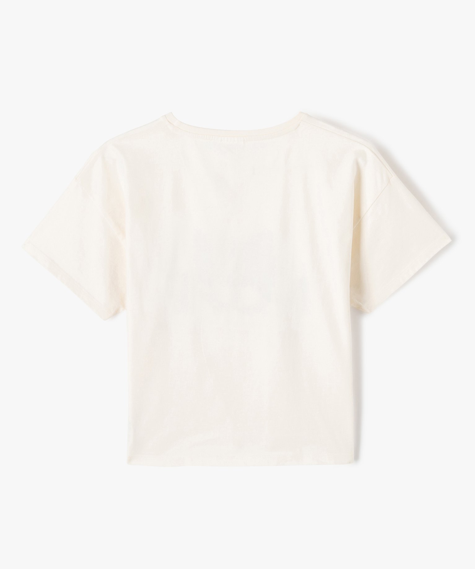 Pyjashort fille imprimé Stitch - DS blanc | GEMO