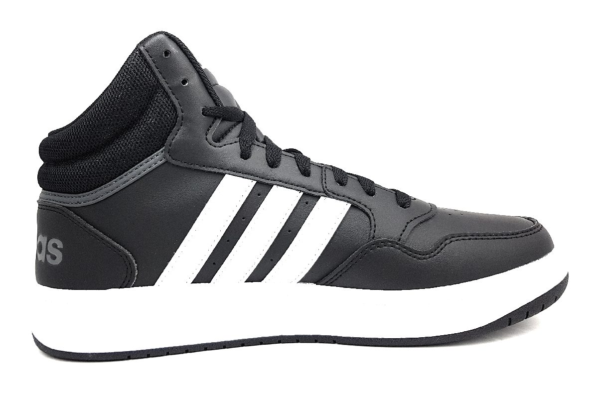 adidas Hoops 3.0 MID GW3020 Schwarz cblack/ ftwwht