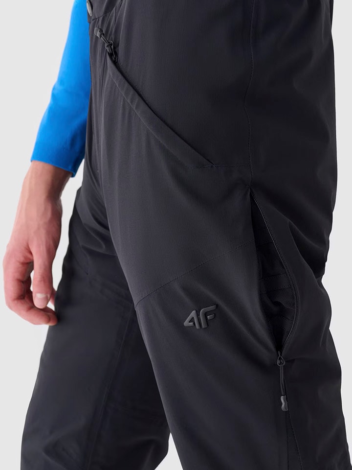 4F Ski-/ Snowboardhose in Schwarz günstig kaufen