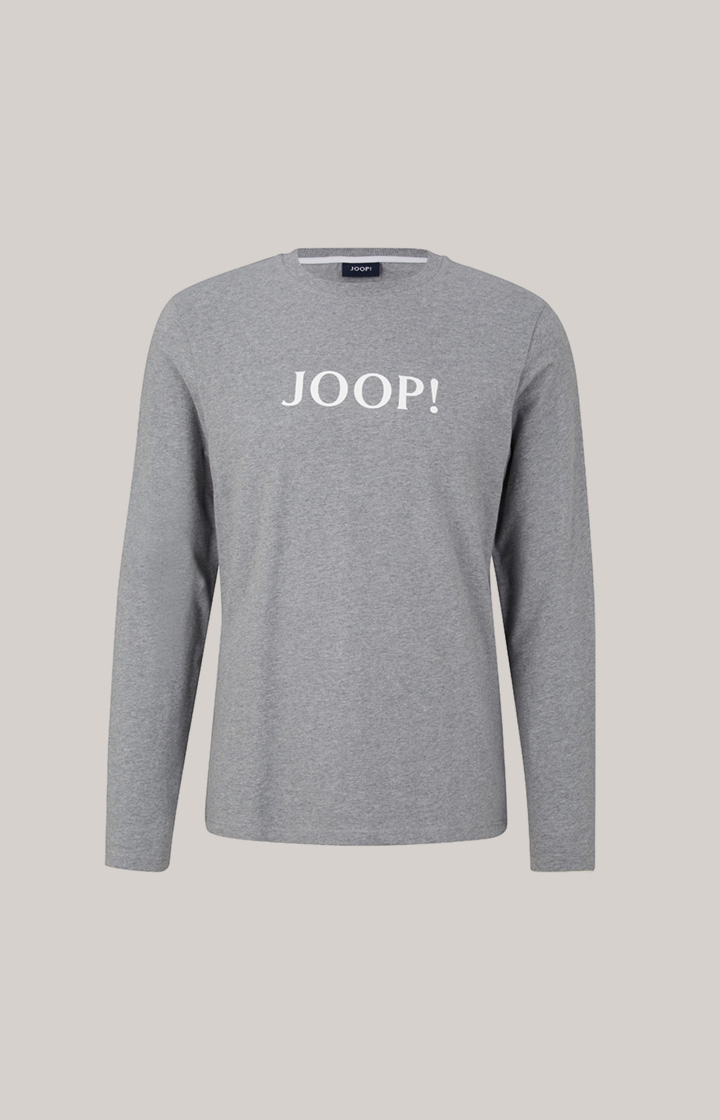 Loungewear Longsleeve in Grau