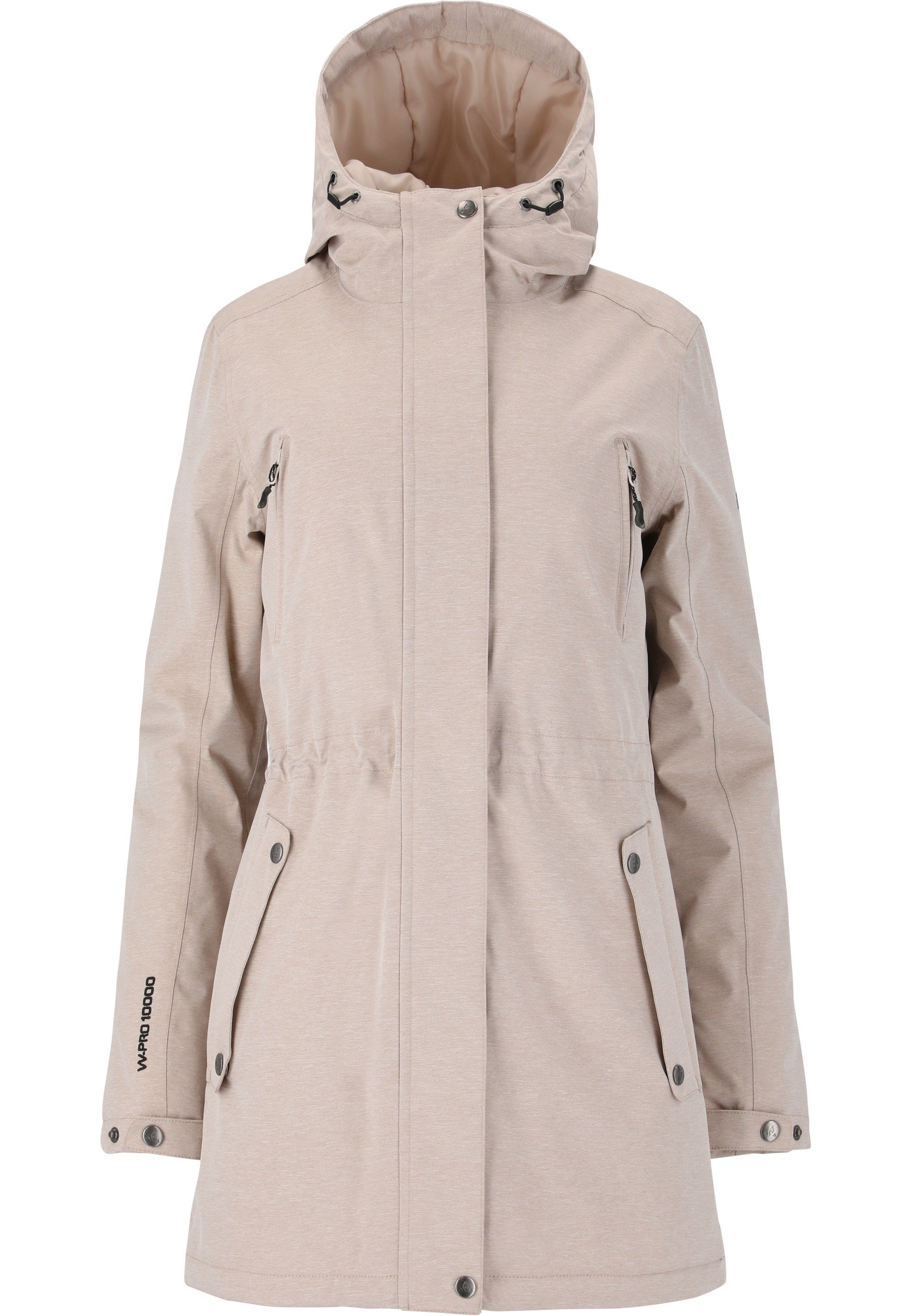 WHISTLER Parka Basta W Long W-PRO 10000 mit wasser- und winddichter Membran