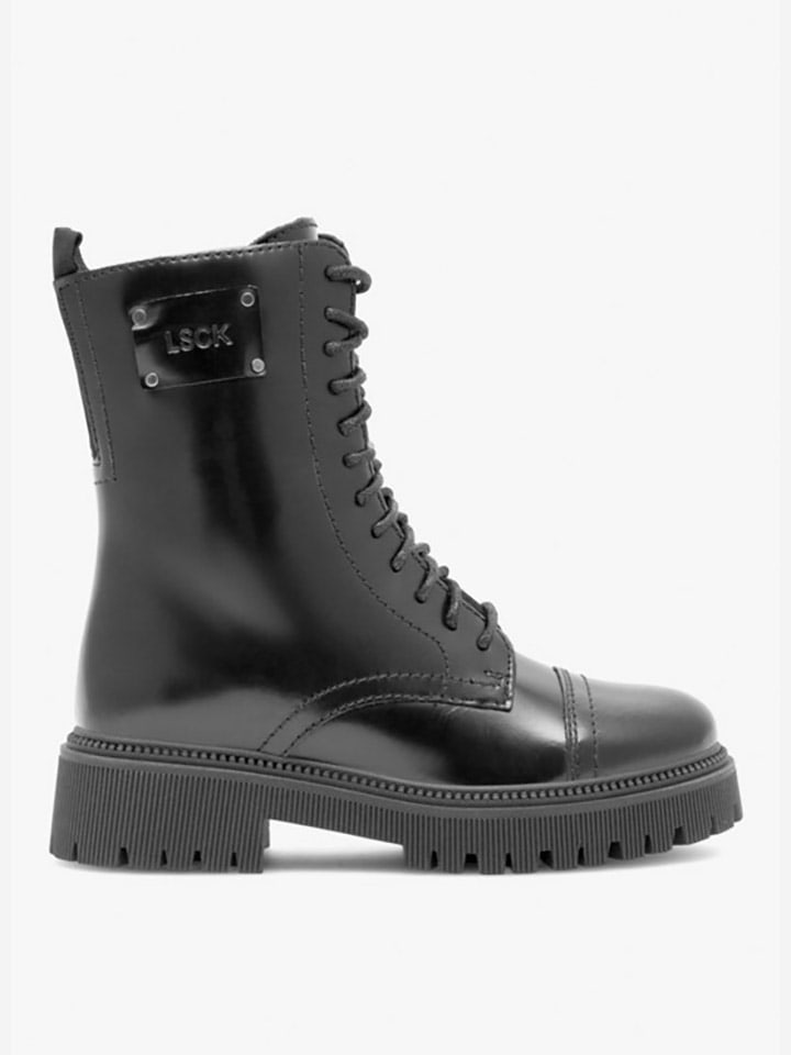 Lasocki Leder-Boots in Schwarz günstig kaufen