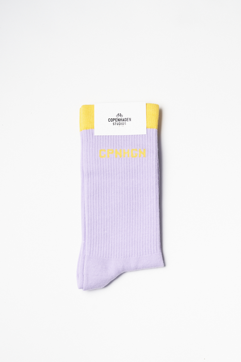 CPH SOCKS 2 cotton blend lavender/yellow