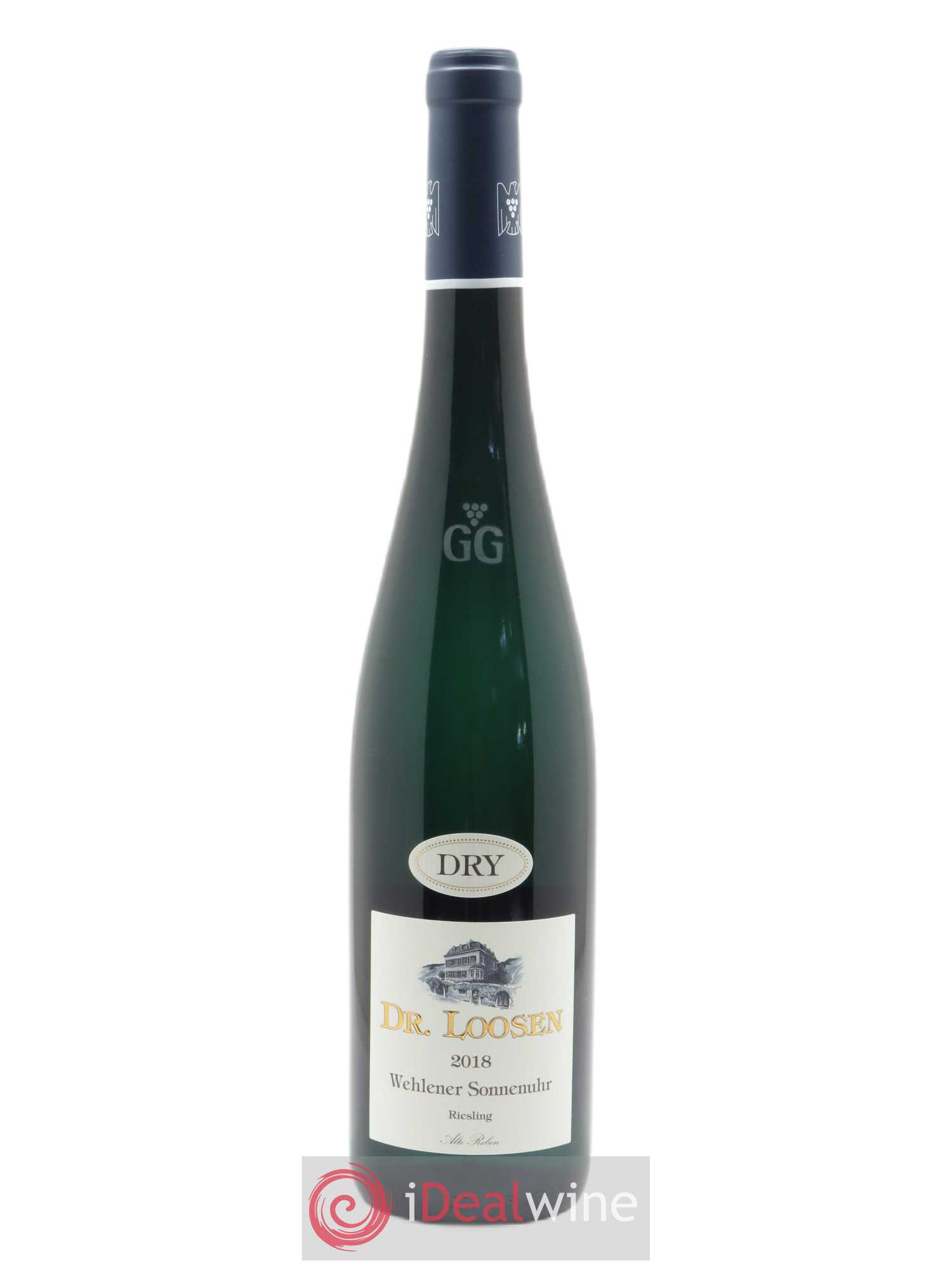 Riesling Dr. Loosen Wehlener Sonnenuhr Trocken Grosses Gewächs  2018 - Lot de 1 Bouteille
