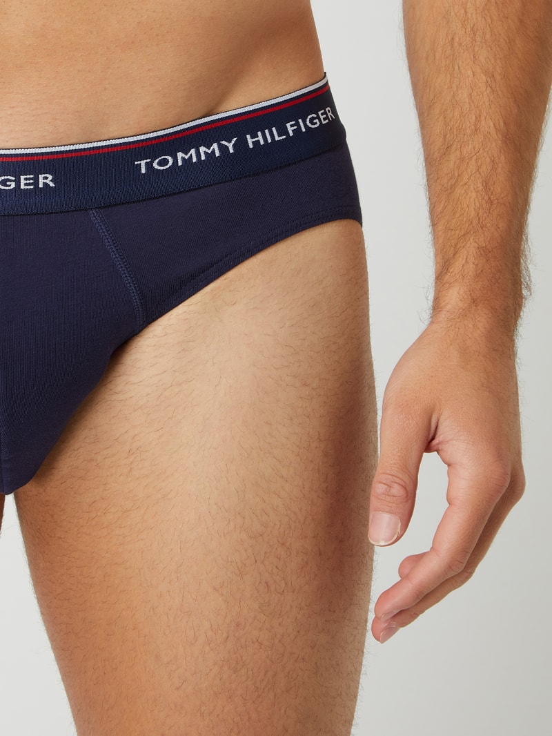 Slip im 3er-Pack in marineblau