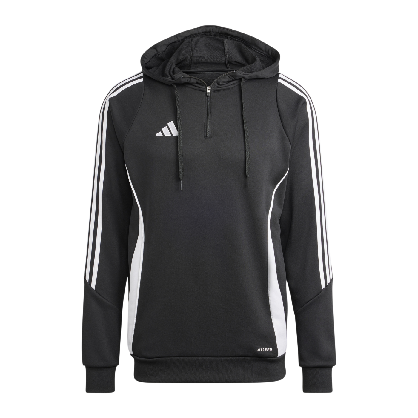 adidas Tiro 24 Hoody Schwarz Weiss