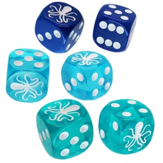 Octopus d6 Dice Set