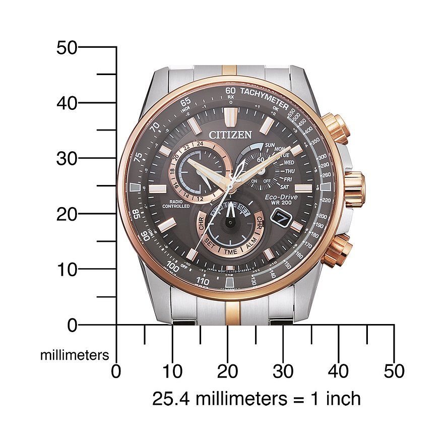 Citizen Chronograph Funkuhr Eco Drive