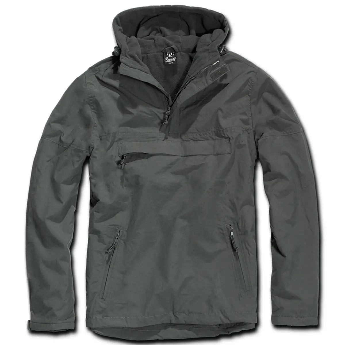Hooded Windbreaker anthrazit