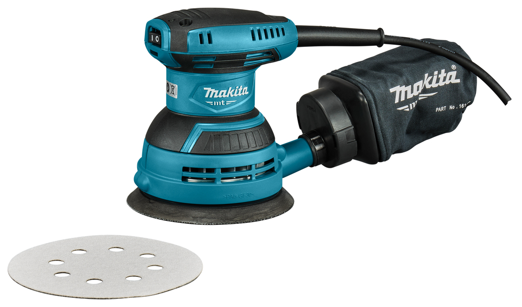 Makita MT M9204B 230V orbitální bruska 125 mm v krabičce