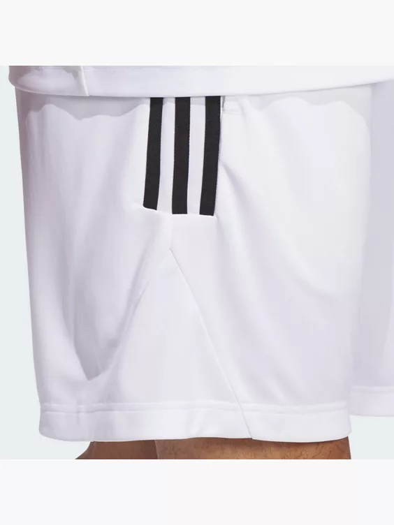 adidas Legends 3-Streifen Basketball Shorts