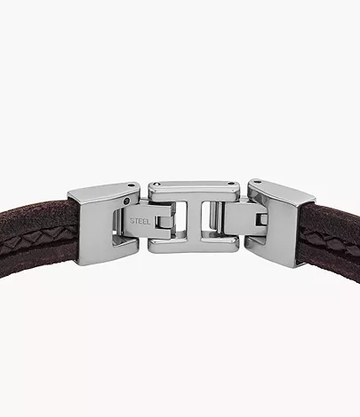 Fossil Armband Leather Essentials Leder braun