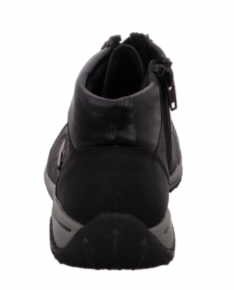 RIEKER Schnür-Stiefeletten schwarz FIX