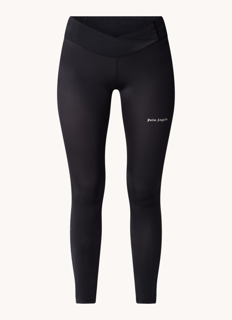 Colanți sport cu talie medie și logo Palm Angels