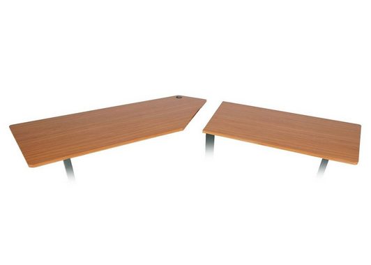 MCW Schreibtischplatte MCW-D40-T3, für Eck-Schreibtische, geeignet für verschiedene Gestelle