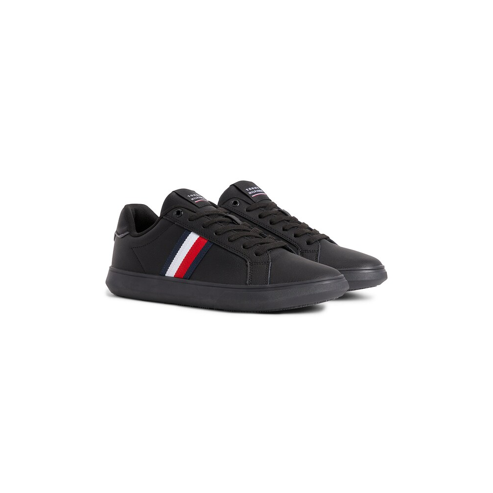 Tommy Hilfiger CORPORATE LEATHER CUP ST FM0FM04732BDS / schwarz