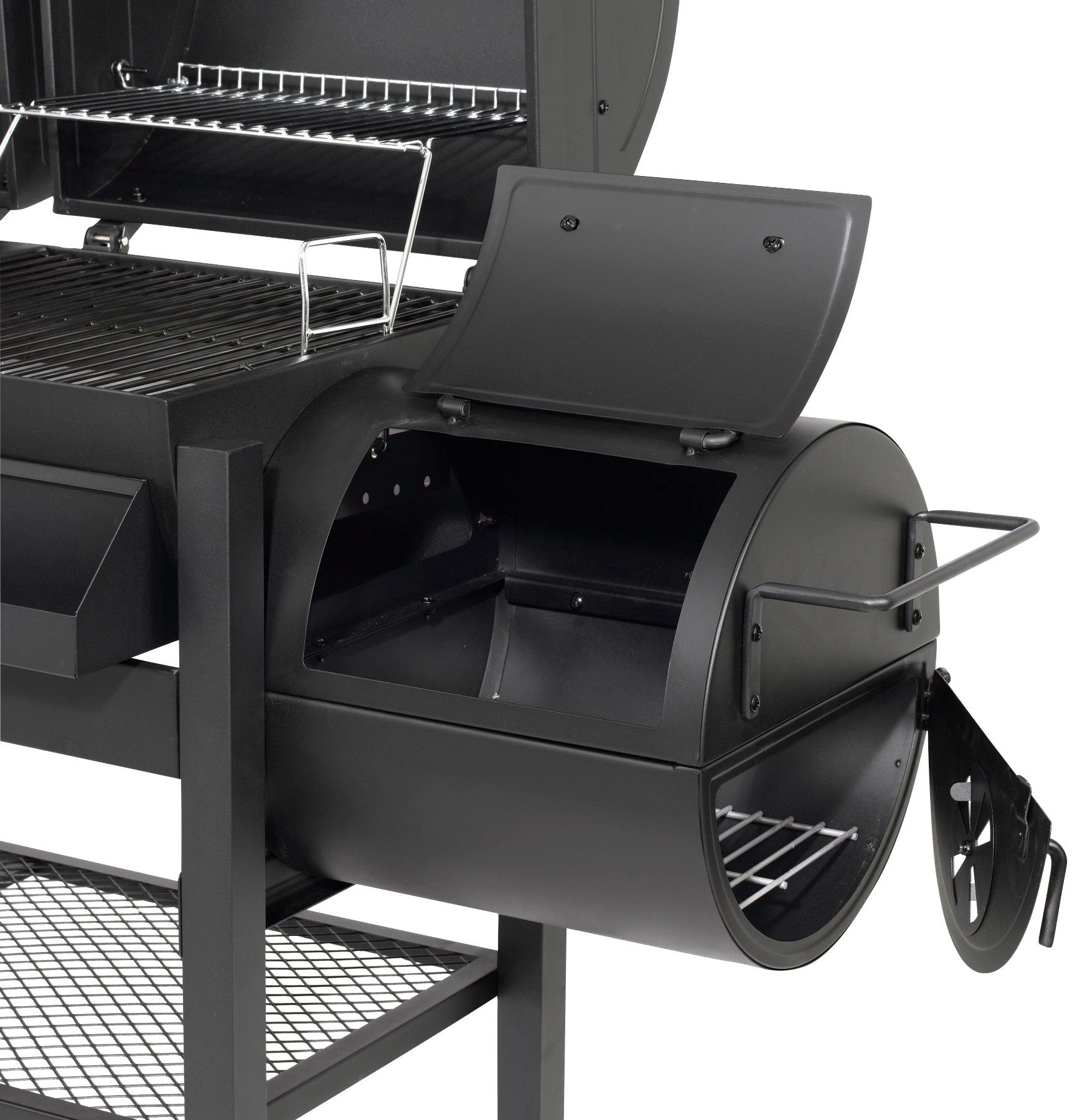 El Fuego Gasgrill Sierra, Gas- und Holzkohlekombination, BxTxH: 173,5x60x117,5 cm