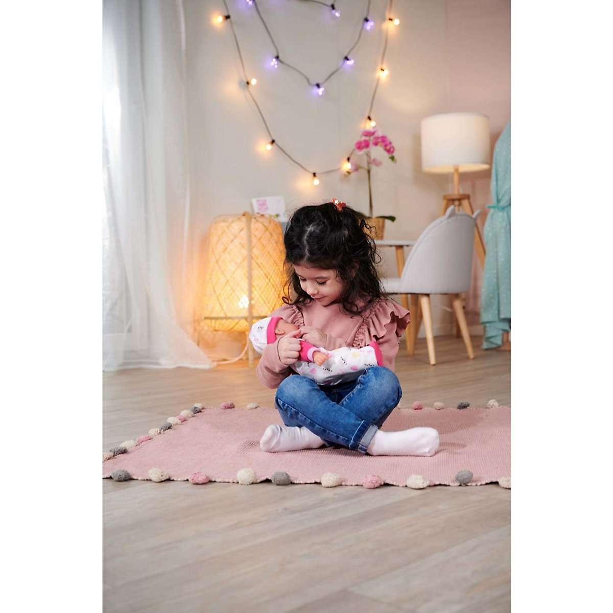 Laura Cutie - Weichkörperpuppe mit Sound, 30 cm