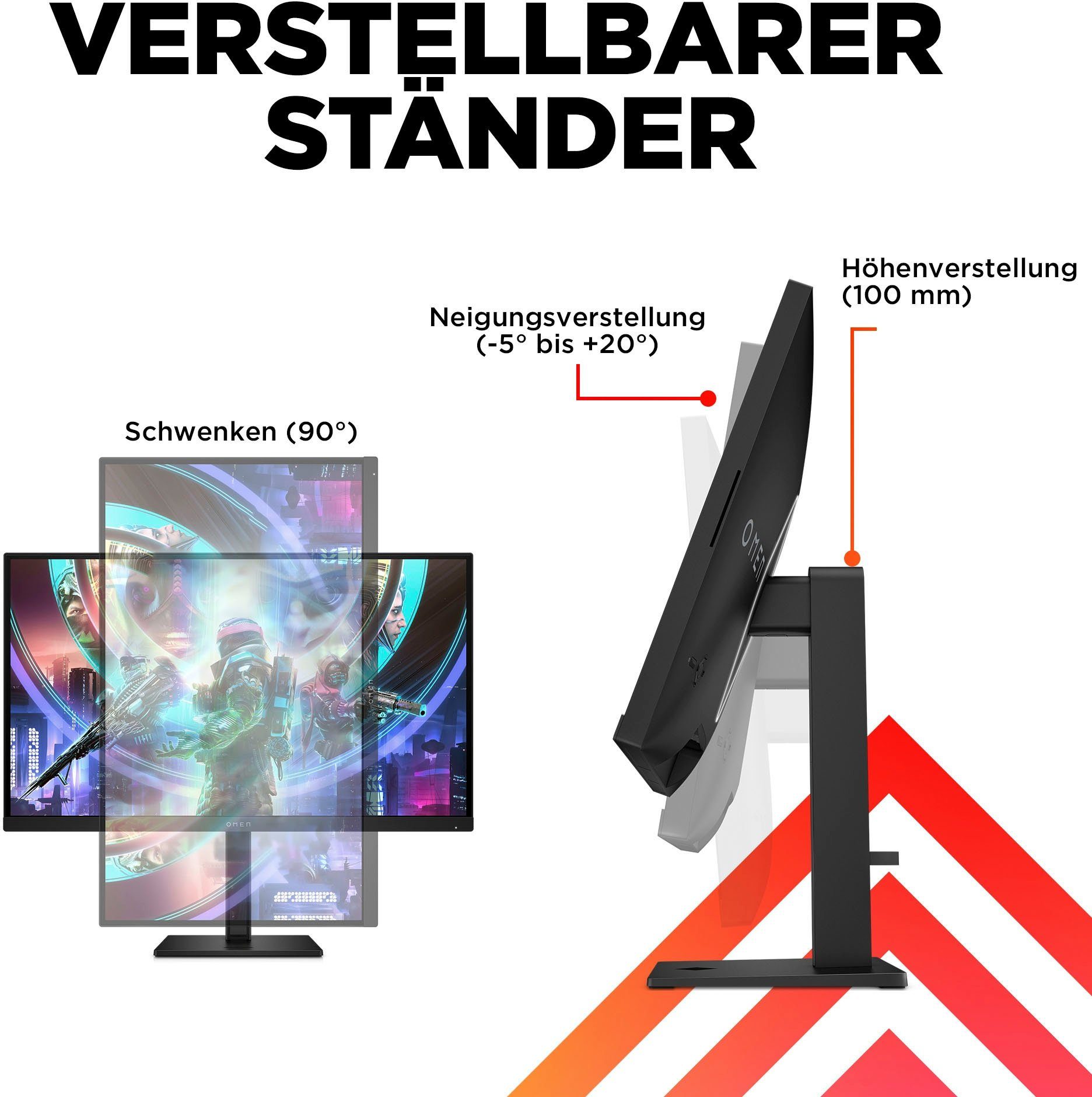 HP OMEN 27qs (HSD-0161-A) Gaming-Monitor (69 cm/27 