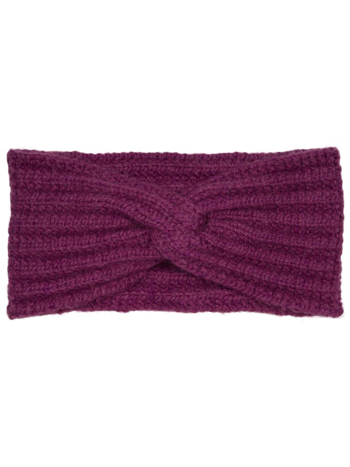 styleBREAKER Strick Stirnband in Violett günstig kaufen onesize
