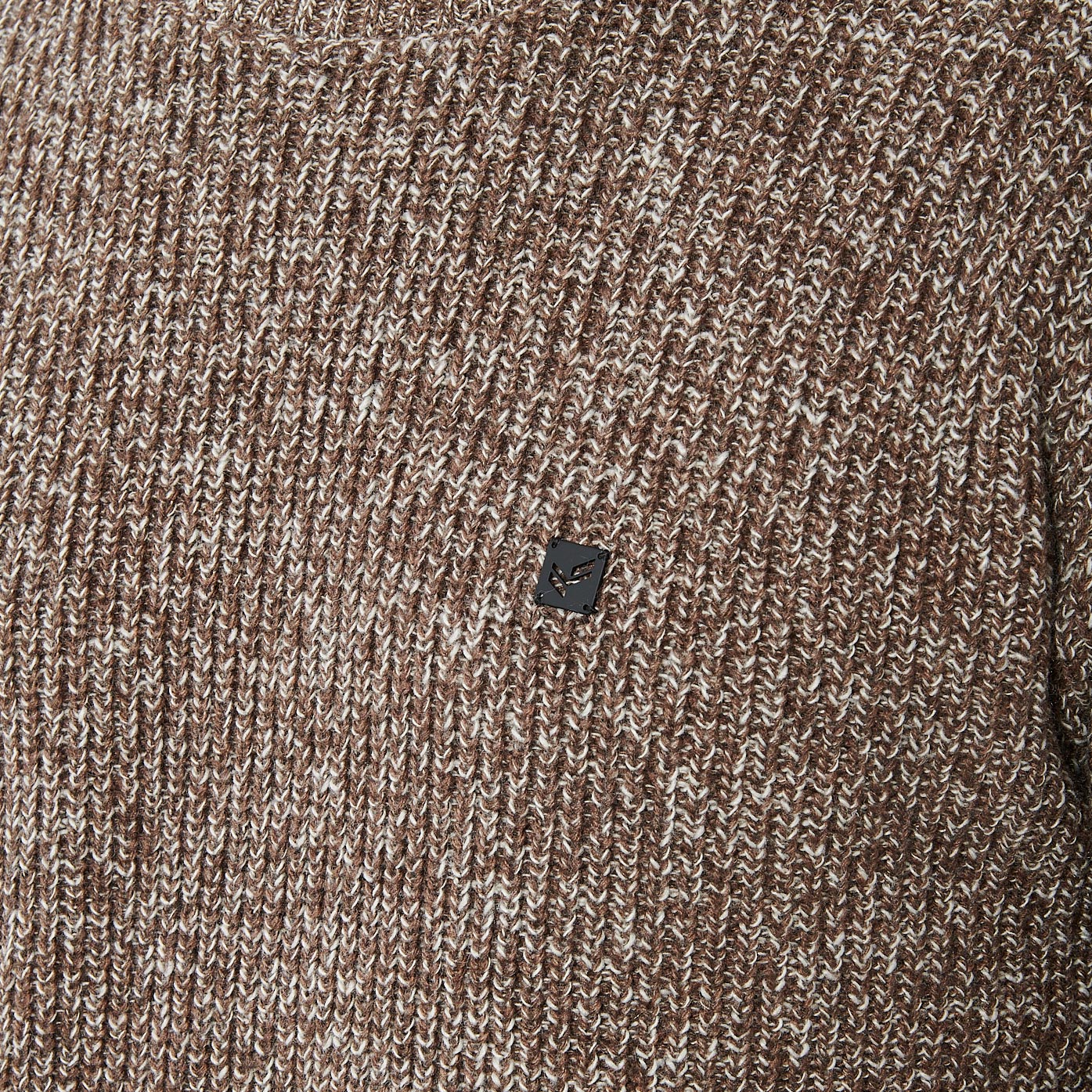VOLKS  Pull marron homme