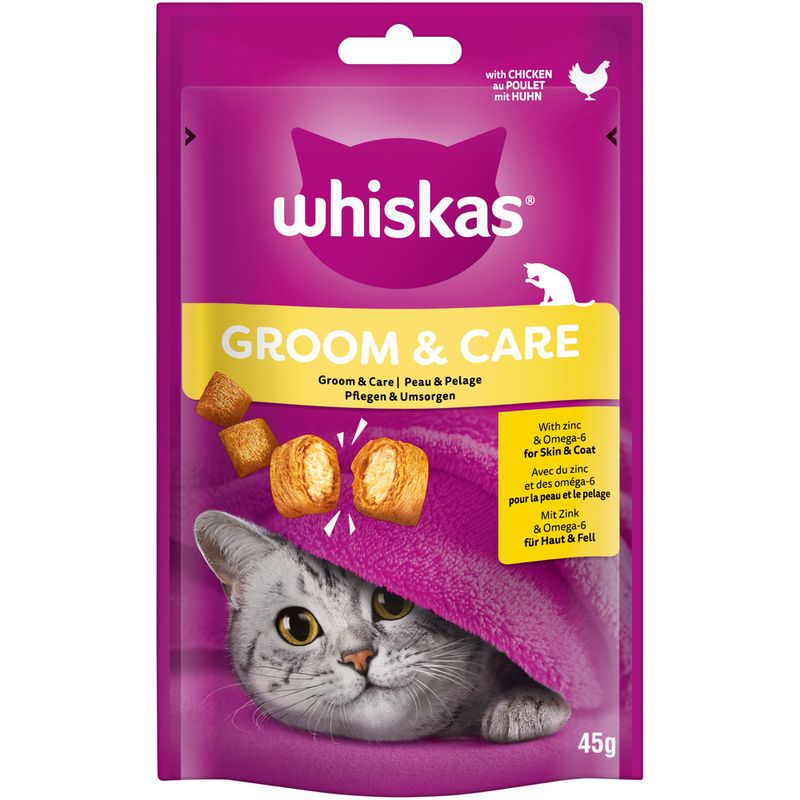 Whiskas Snacks Groom & Care zu TOP-Preisen