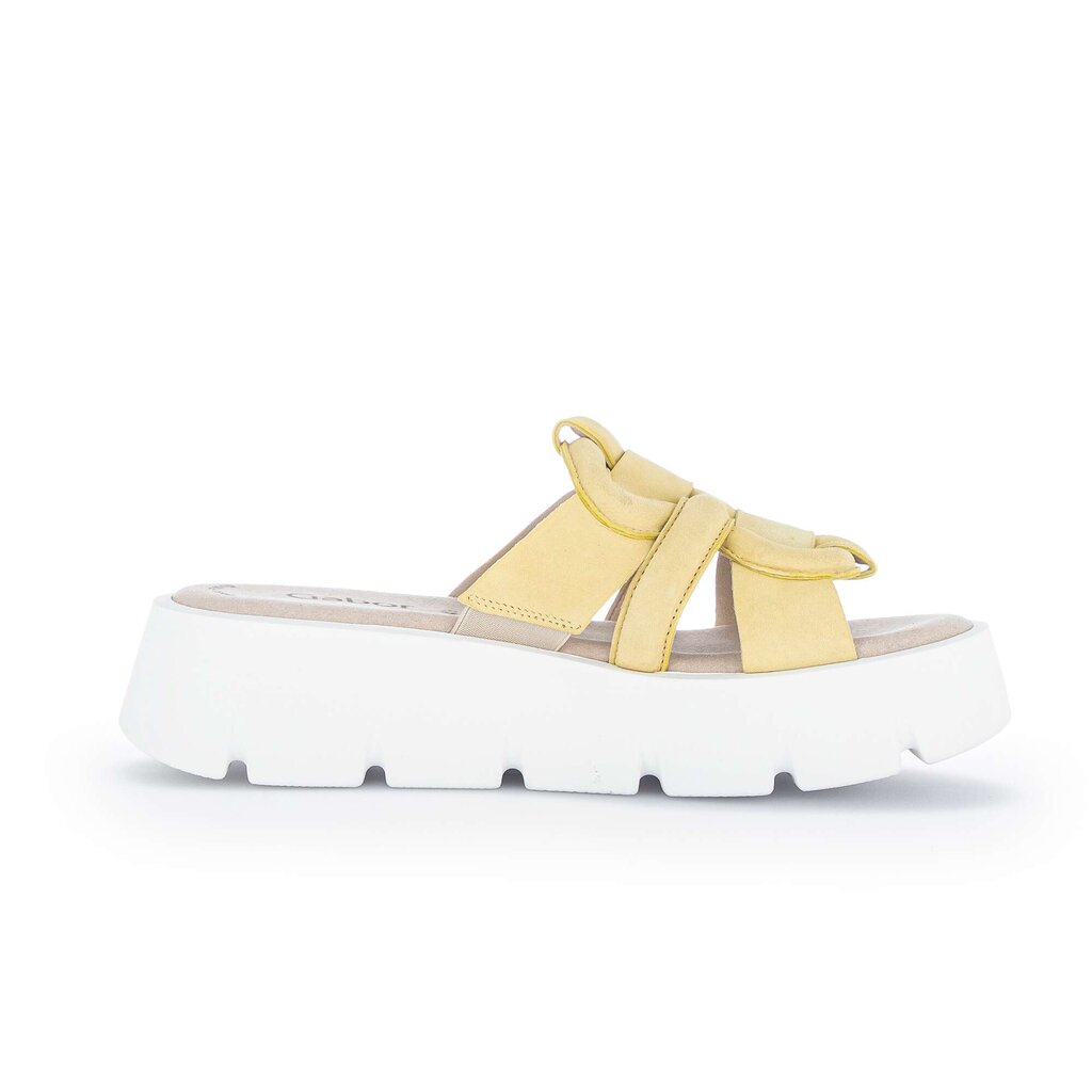 Gabor fashion Pantolette gelb