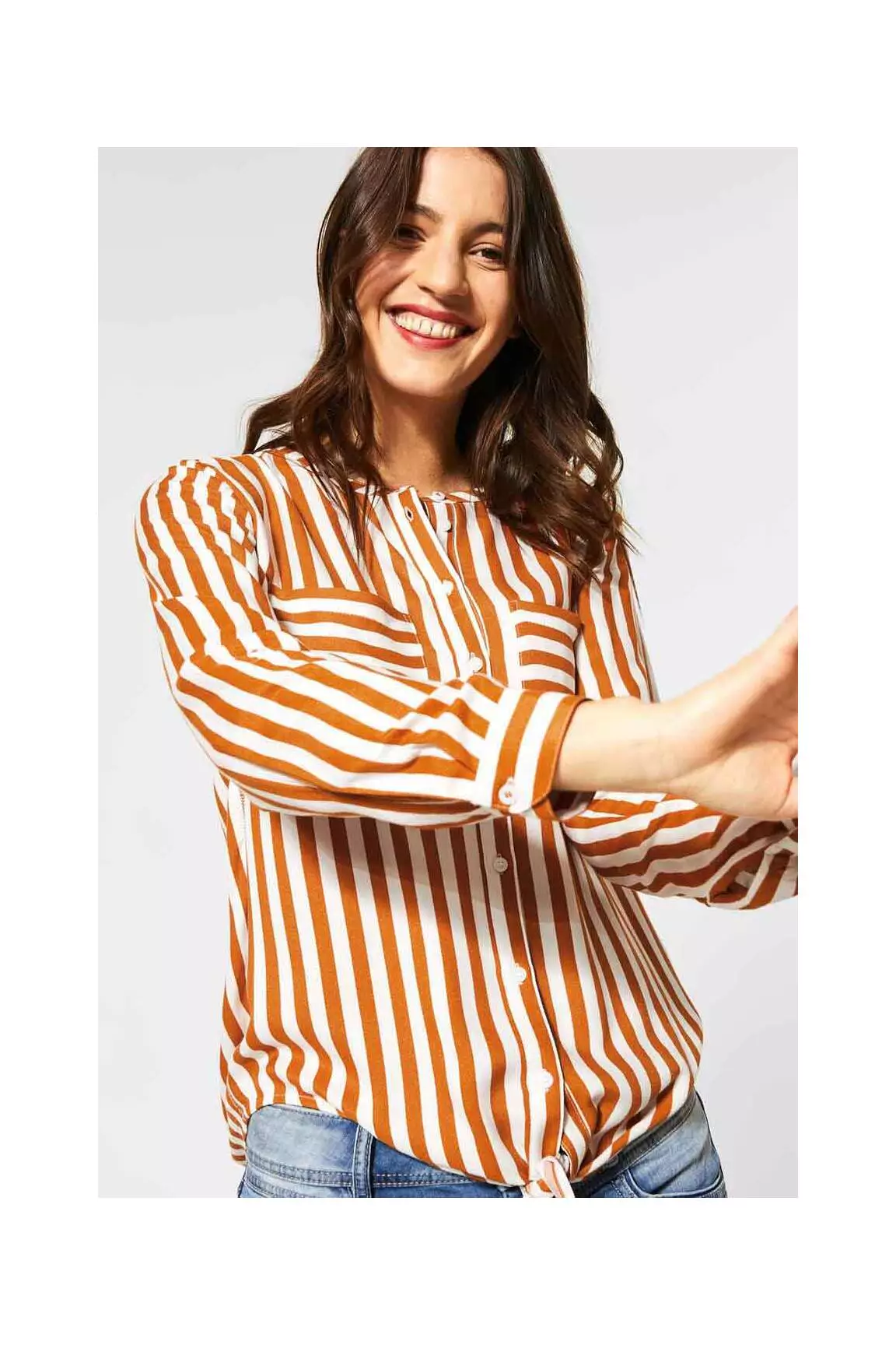 Street One Chemisiers Femme couleur marron