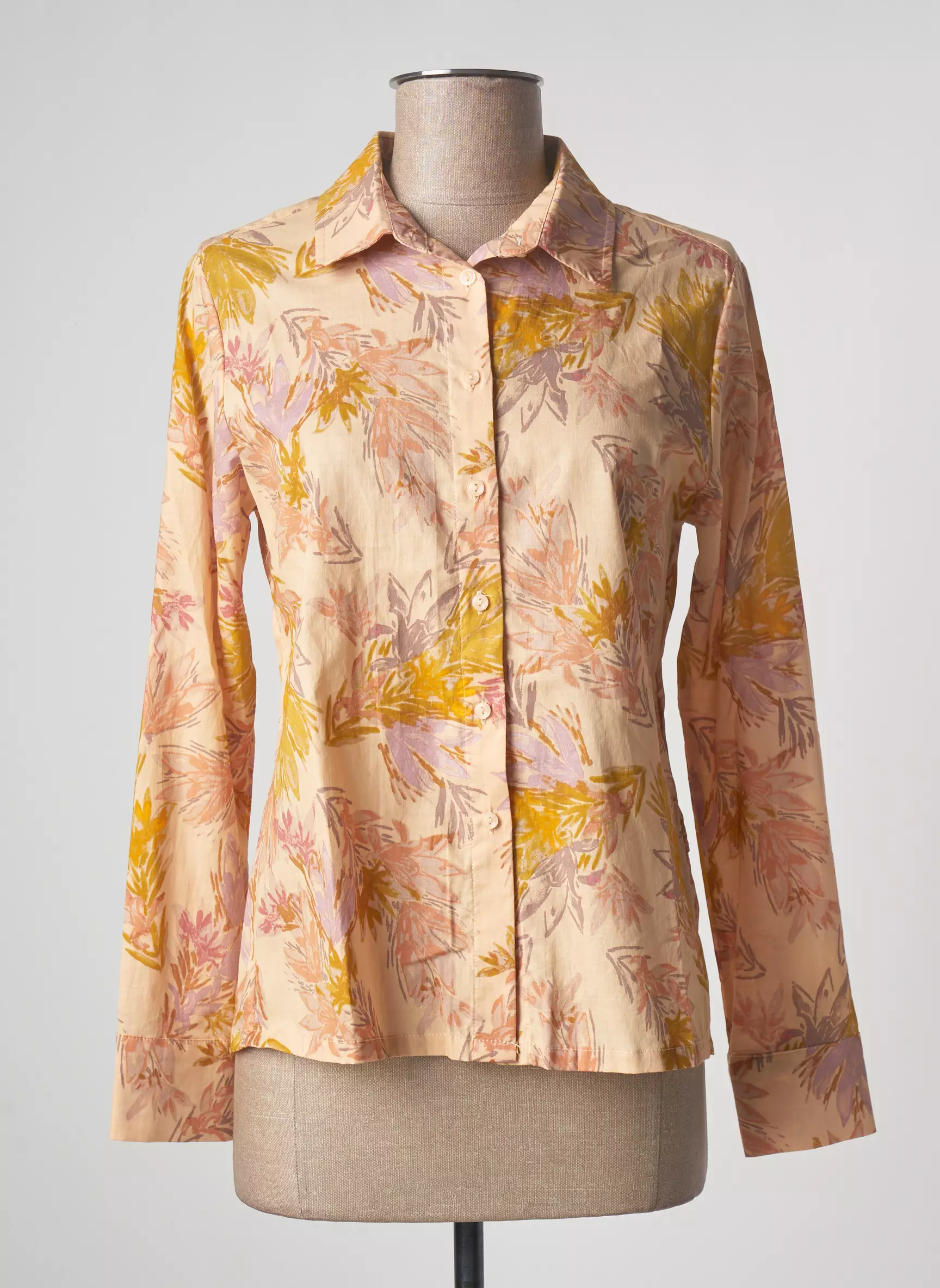 Grace Mila Chemisiers Femme couleur beige
