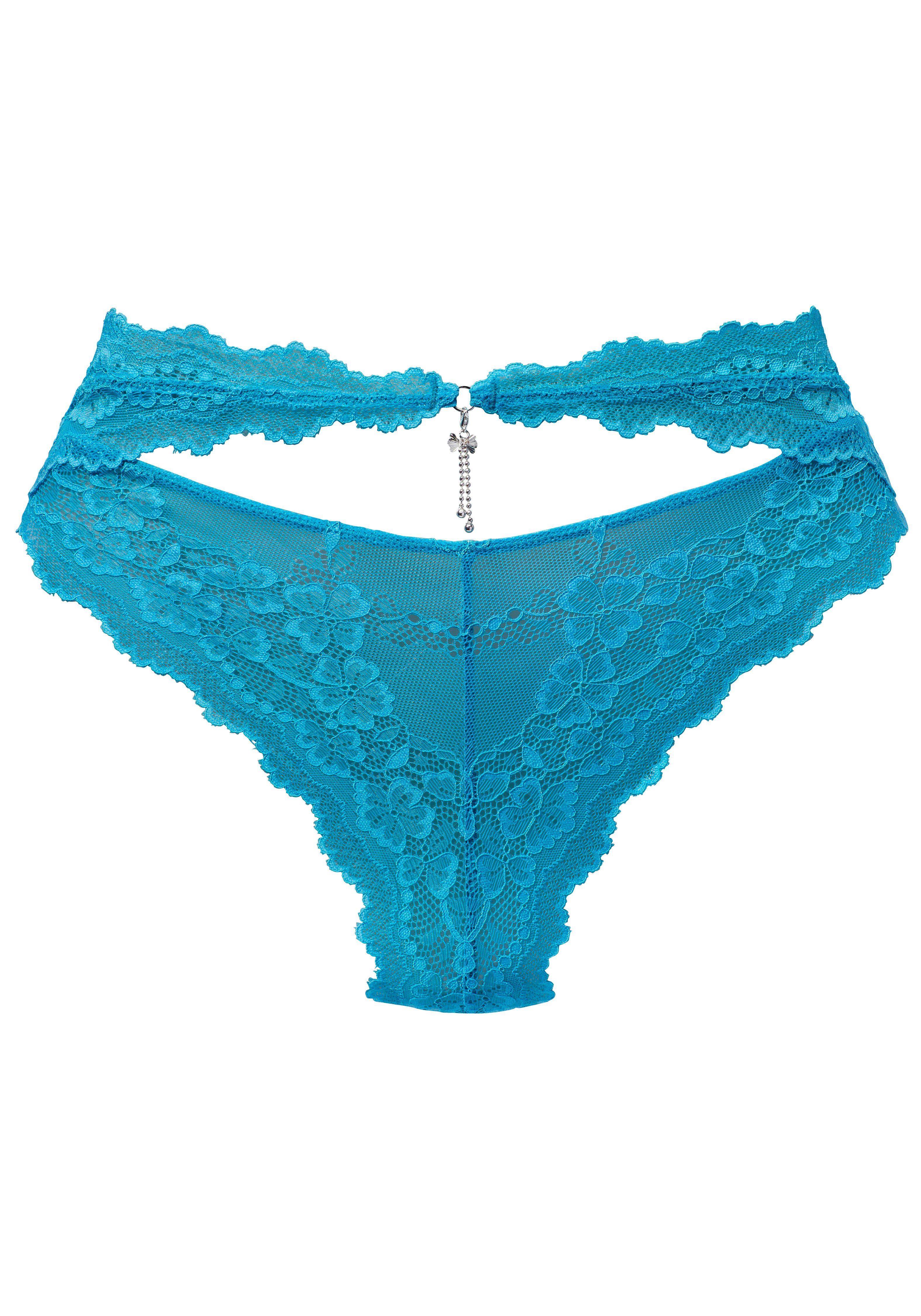 LASCANA Tanga mit hohem Schnitt und verführerischem Cut-Out