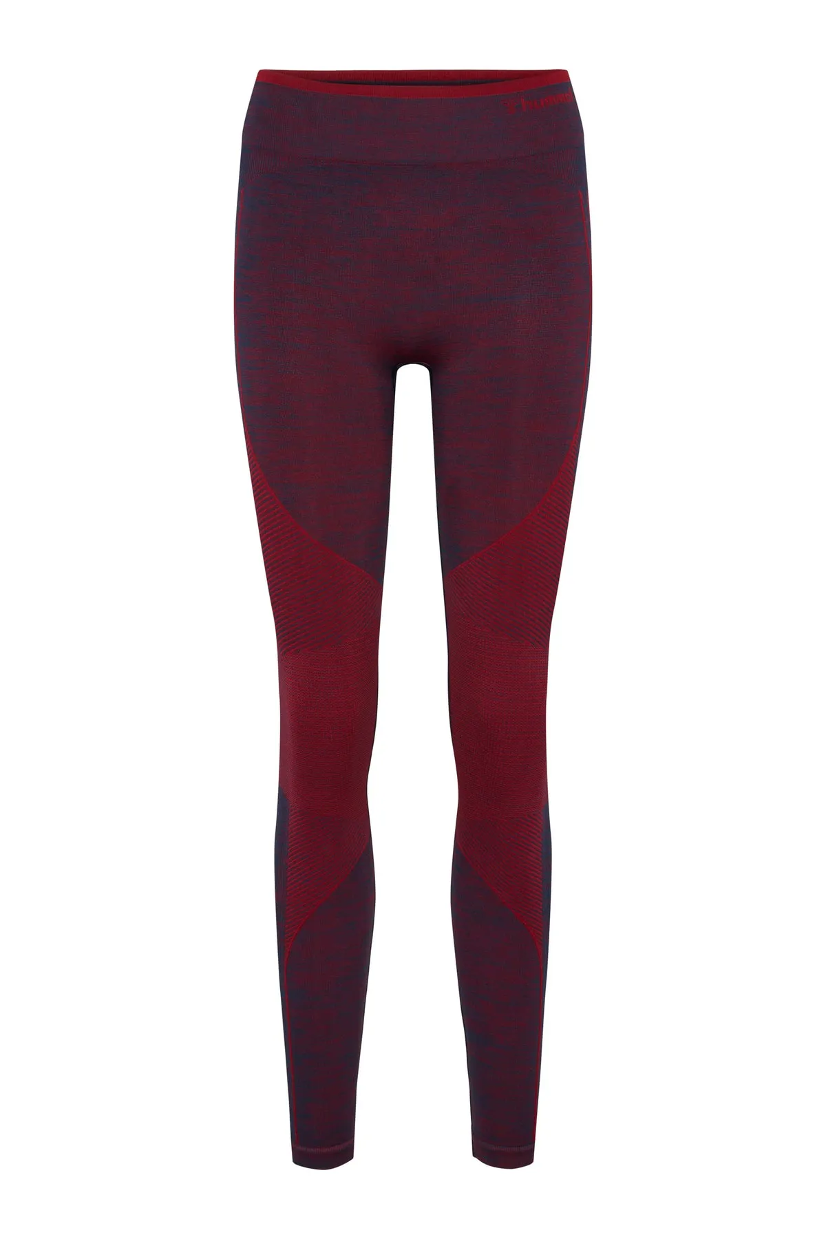 hummel  Sport-Leggings - Rot - Mittlerer Bund