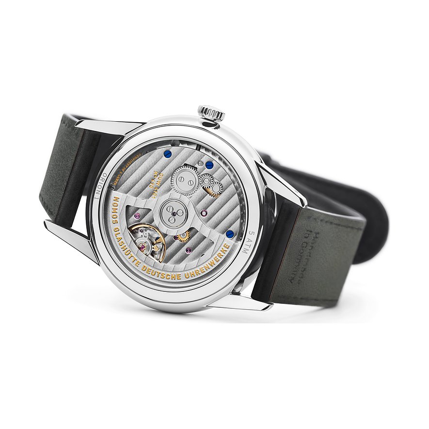 Nomos Glashütte Herrenuhr Orion neomatik 41 Datum