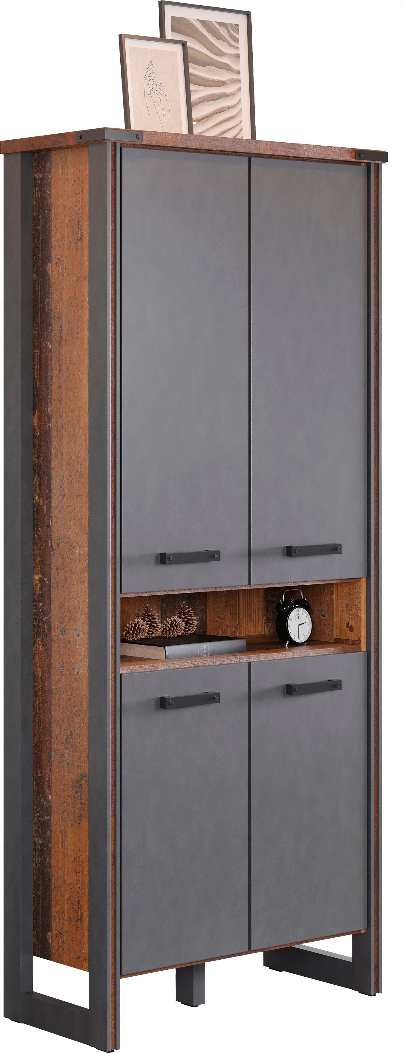 Home affaire Aktenschrank Bristol Extravagantes Design