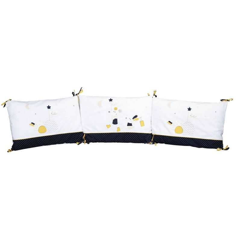 Tour de lit pour lit 120x60cm ou 140x70cm Hello