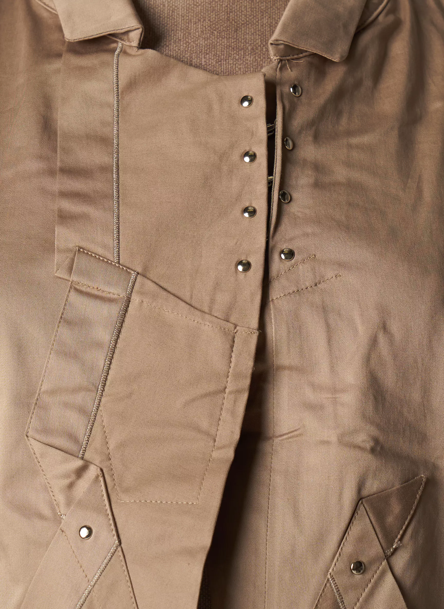 Marithe Francois Girbaud Vestecasual Femme couleur beige