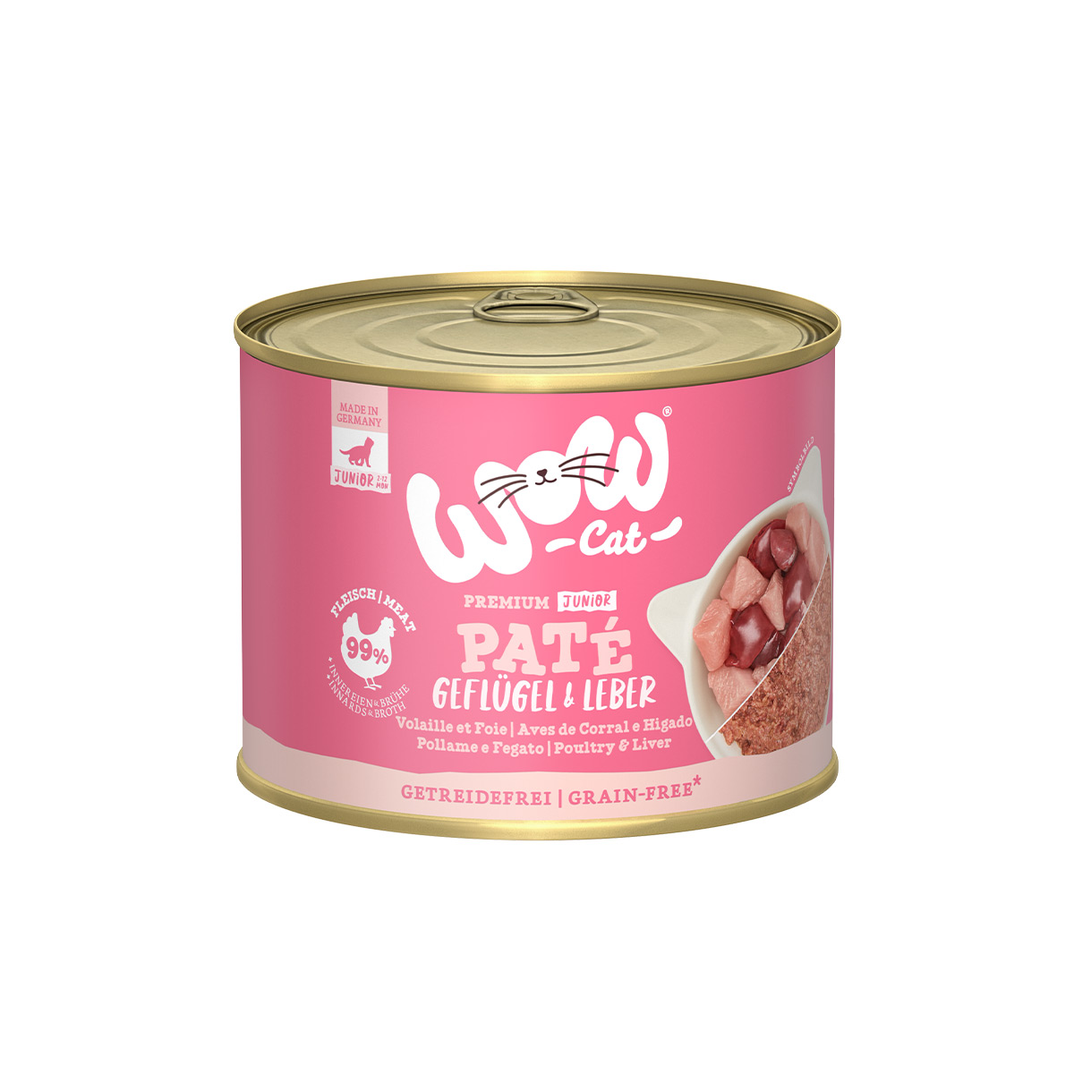 WOW CAT Junior Geflügel & Leber günstig kaufen bei ZooRoyal