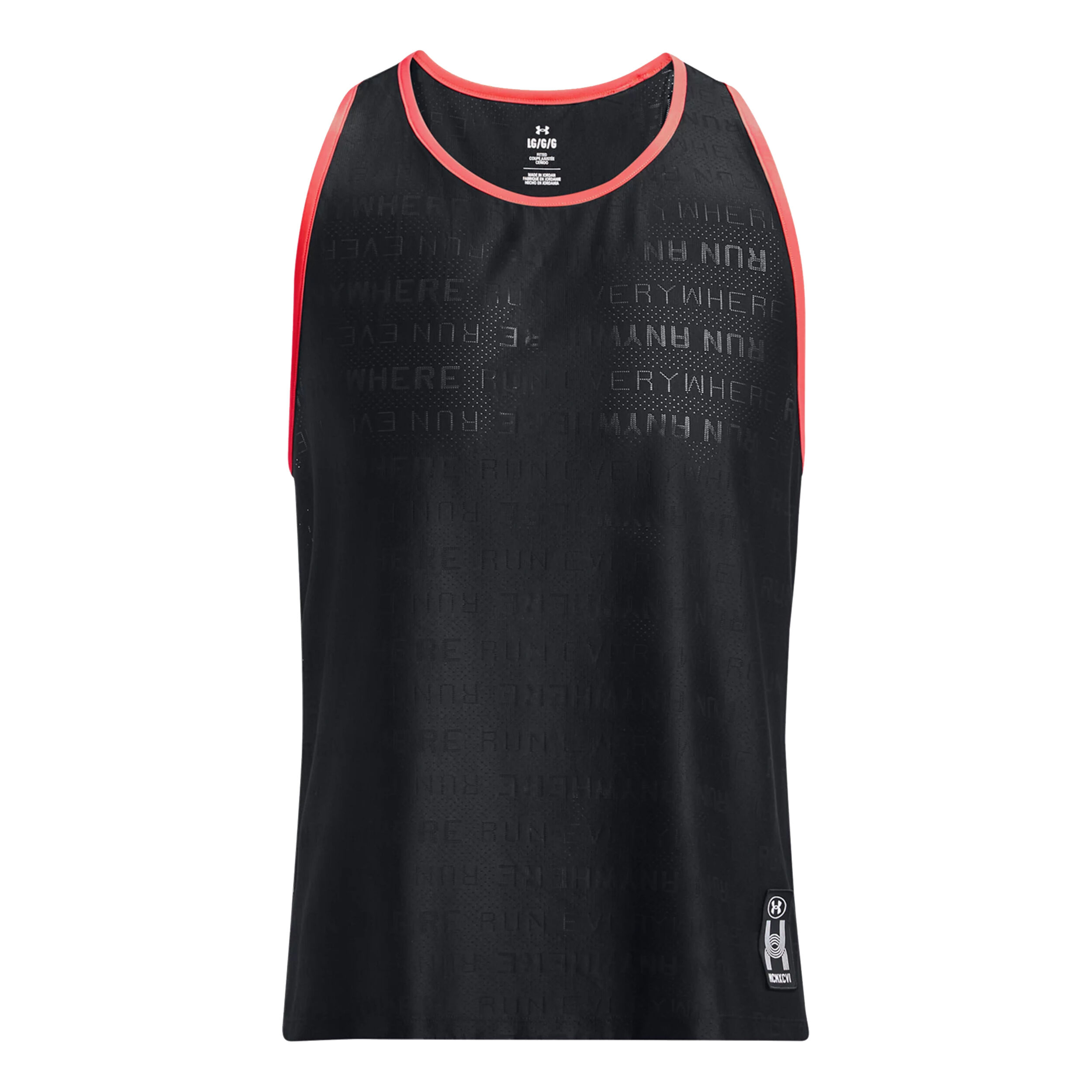 Run Everywhere Tank-Top Herren - Schwarz