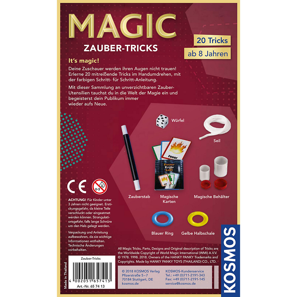 Mitbringexperiment Zauber-Tricks