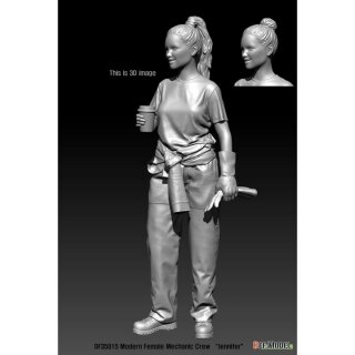 Modern IDF Female Soldier 1/35